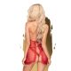 Crvena sexy haljina S-M M-L L-XL - 4004464