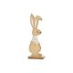 DEKOR DOM Uskršnja dekoracija STAND BUNNY WOOD 27cm 10034946 - Natural - EP2880360