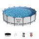 BESTWAY Okrugli bazen sa metalnim okvirom 457x107cm Steel Pro MAX Set - 4014