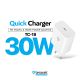 Kucni punjac Teracell Evolution TC-18 PD Fast charging 30W beli CE - 223687