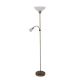 Rabalux Podne lampe Pearl classic E27 G45 1x MAX 60 + E14 1x MAX 40W bronzana (4019) - 4019