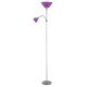 Rabalux Podne lampe Action E27 1x MAX 100 + E14 1x MAX 25W srebrna (4020) - 4020