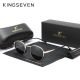KINGSEVEN Muške naočare za sunce N7375 black gold - MOMENT1414