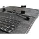 GEMBIRD TA-PCK10-BLACK US Tastatura za 10 Tablet PC sa futrolom, sa micro USB - 8133