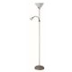 Rabalux Podne lampe Action E27 1x MAX 100 + E14 1x MAX 25W brušeni hrom (4064) - 4064-1