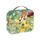 JANOD Puzzle za decu Dan na farmi - 24 dela - J02603