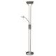 Rabalux Podne lampe Beta R7S 1x MAX 230 + G9 1x MAX 40W brušeni hrom (4075) - 4075-1
