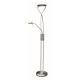 Rabalux Podne lampe Gamma R7S 1x MAX 230 + G9 1x MAX 40W brušeni hrom (4077) - 4077