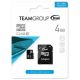 TEAM GROUP TeamGroup MICRO SDHC 4GB CLASS 10+SD Adapter TUSDH4GCL1003 - 40129