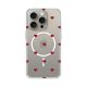 Maska za iPhone 15 Pro 6.1 Red Hearts Print Magsafe - 8021390