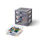 LEGO Polica sa 3 fioke i podlogom za gradnju - siva - 40950003
