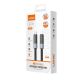 Data kabl LDNIO LC241i 30W Fast Automatic Power OFF Type C na iPhone lightning crni 1m - EP3009673