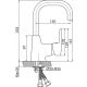 MINOTTI Slavina za lavabo Minotti Prima Labud - 8605030600354