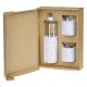 Set boca 500 ml i dve čaše 200 ml SAKURA – borosilikatno staklo, filc obloga - EP3258319