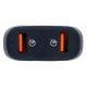 GEMBIRD Brzi auto punjač 2xUSB TA-U2QC3-CAR-01 QC3.0, 36W, crna - 158679