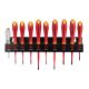 Set šrafcigera Ergonic VDE E-Slim sa testerom napona SL/PH/PZ/TX 41391093 10 kom - 41391093
