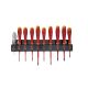 Set šrafcigera Ergonic VDE E-Slim sa testerom napona SL/PH/PZ/TX 41391093 10 kom - 41391093