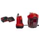 EINHELL GE-SP 18 Li - Solo, Aku. pumpa za čistu vodu + Power-X-Change 18V 4,0Ah punjač i baterija - 4181500+4512042