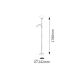 Rabalux Podne lampe Action E27 1x MAX 100 + E14 1x MAX 25W braon (4188) - 4188-1