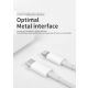 Data kabl Coteci CS2165 3A PD na iPhone lightning beli 1m - 223306