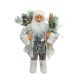Novogodišnja figura Deda Mraz 80cm, bela - 42-71313