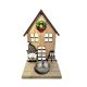 Drveni novogodišnji svećnjak Kućica - 42-71913