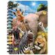 HOWARD ROBINSON 3D notebook A6 50L - HR - Afrika Selfie - 422149