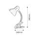 Rabalux Stona lampa Dennis E27 1x MAX 40W narandžasta (4258) - 4258