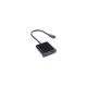 E-GREEN Adapter - konvertor Micro HDMI (M) - VGA (F) crni - 42592