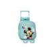 MICKEY Ranac 25 cm sa točkićima - Tirkizna - 8435692764442