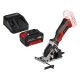 EINHELL Akumulatorski mini cirkular TE-CS 18/89 Li - Solo + Power-X-Change 18V 4,0Ah - 4331100+4512042