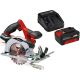 EINHELL Akumulatorska ručna kružna testera  TE-CS 18/150 Li - Solo + Power-X-Change 18V 4,0Ah - 4331220+4512042