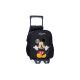 MICKEY Ranac 25 cm sa točkićima - Crna - 8435692764480