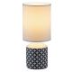 RABALUX Stona lampa Sophie bela, E14 40W - 4398