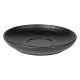 Set dve espresso šoljice sa tacnama TRIBECA MINI 90 ml – keramika sa teksturnom glazurom, crni - EP3258292
