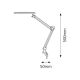 Rabalux Stona lampa Raul LED 6W srebrna (4420) - 4420-1