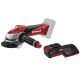 EINHELL Akumulatorska ugaona brusilica TE-AG 18/150 Li BL - Solo + Power-X-Change 18V 4,0Ah - 4431144+4512042