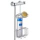 TATAY Viseća polica za kupatilo na 2 nivoa Caddy 22.5x9x60cm, inox - 4437600