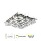 FORMA LED plafonjera KP6004-144C, srebrna - EP2886726