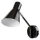 RABALUX Zidna lampa Alfons crna, E27 25W - 4504