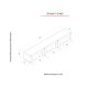 MODUL Zidna Tv komoda Dimona - EP3146243