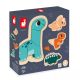 JANOD Drvene puzzle za decu Dino - 14 delova - J05824