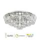 FORMA LED plafonjera KP6006-152C, srebrna - EP2886729