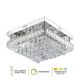FORMA LED plafonjera KP6014-72C, srebrna - EP2886735