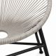 MODUL Baštenski set Lounge sivi, 2 stolice i sto - EP3161491