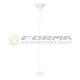FORMA Podna lampa 1xE27 F7112-1F BK - 002841