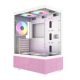 RAIDMAX Kuciste Infinita I802 Air/Glass/5x 120mm RGB/PINK/i802APKS - EP2821281