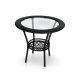 MODUL Baštenski set Rattanica crni, 2 stolice i sto - EP3161490