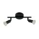FORMA Spot lampa 2xGU10 FG101-2 BK - 005969