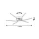 Rabalux Plafonjera Cyclone LED 21W hrom (4606) - 4606